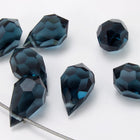 Preciosa 6355 Montana Drop Pendant (10mm, 15mm)