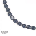 8mm x 10mm Montana Blue Table Cut Oval Bead-General Bead