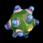 8mm Green/Blue/Turquoise Lampwork Sputnik #LDJ002-General Bead