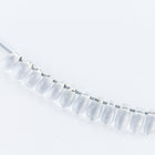 LDP-1 3mm x 5.5mm Silver Lined Crystal Miyuki Drop Beads-General Bead