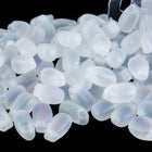 LDP-131FR 3mm x 5.5mm Matte Crystal AB Miyuki Drop Beads-General Bead