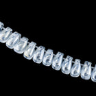LDP-160 3mm x 5.5mm Transparent Crystal Luster Miyuki Drop Beads-General Bead