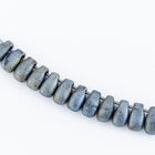LDP-2002 3mm x 5.5mm Matte Metallic Silver Gray Miyuki Drop Beads-General Bead