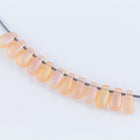 LDP-2132F Matte Transparent Light Peach AB Miyuki Drop Beads-General Bead