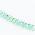 LDP-2134F Matte Transparent Seaglass Green AB Miyuki Drop Beads-General Bead
