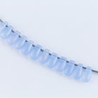 LDP-2135F Matte Transparent Light Sapphire AB Miyuki Drop Beads-General Bead