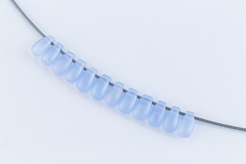 LDP-2135F Matte Transparent Light Sapphire AB Miyuki Drop Beads-General Bead