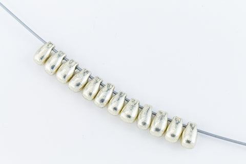 LDP-4201 Duracoat Galvanized Silver Miyuki Drop Beads-General Bead