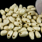 LDP-4201F Duracoat Matte Galvanized Silver Miyuki Drop Beads-General Bead