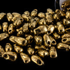 LDP-457 3mm x 5.5mm Metallic Dark Bronze Miyuki Drop Beads-General Bead