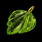 12mm x 15mm Olivine Leaf Dangle-General Bead