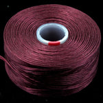 Burgundy Superlon Nylon Size D Thread #LNB005-General Bead