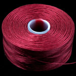 Red Superlon Nylon Size D Thread #LNB006-General Bead