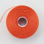 Orange Superlon Nylon Size D Thread #LNB007-General Bead