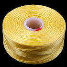 Yellow Superlon Nylon Size D Thread #LNB008-General Bead