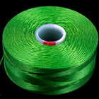 Green Superlon Nylon Size D Thread #LNB010-General Bead