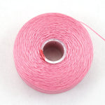 Pink Superlon Nylon Size D Thread #LNB015-General Bead