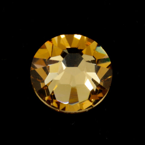Swarovski 2058/2088 Light Colorado Topaz Flat Back Rhinestone (5ss