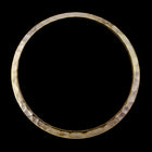 13mm Gold Hammered Round Link #MBA064-General Bead