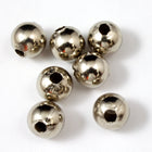 9.5mm Silver Tone Round Bead-General Bead