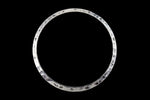 13mm Silver Hammered Round Link #MBB064-General Bead