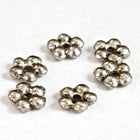 5mm Silver 5 Petal Spacer Bead #MBB114-General Bead