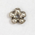 5mm Silver 5 Petal Spacer Bead #MBB114-General Bead