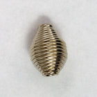 10mm Antique Silver Oval Wire Bead #MBB181-General Bead