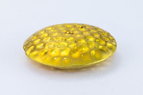 35mm Brass Dimpled Flat Saucer Bead #MBB412-General Bead