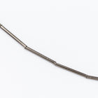 2mm x 20mm Gunmetal Tube Bead #MBC068-General Bead