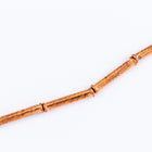25mm Copper Patterned Tube Bead #MBC409-General Bead