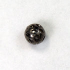4mm Gunmetal Dimpled Bead #MBD317-General Bead