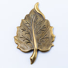 18mm x 27mm Antique Brass Leaf #NBF022-General Bead