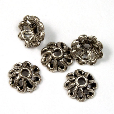 8mm Scalloped Beadcap-General Bead