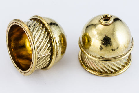 23mm Brass Bead Cap #MCB068-General Bead