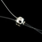 4mm Silver Crimp Cover #MFA035-General Bead