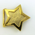 2.75” Gold Star Belt Buckle #MFA076-General Bead
