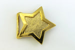 2.75” Gold Star Belt Buckle #MFA076-General Bead
