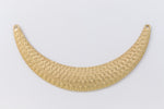 98mm Matte Gold Textured Collar Pendant #MFA168-General Bead