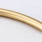 25mm Matte Gold Curved Tube Bead #MFA180-General Bead