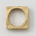 8.5mm Matte Gold Pewter Square Bead Frame #MFA194-General Bead