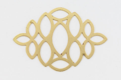 24mm x 35mm Matte Gold Filigree Connector #MFA198-General Bead