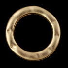 15mm Matte Gold Textured Ring #MFA201-General Bead
