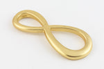 20mm Matte Gold Infinity Link #MFA213-General Bead