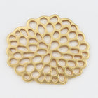 32mm Matte Gold Coral Connector #MFA215-General Bead