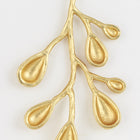 46mm Matte Gold Sprig Pendant #MFA216-General Bead