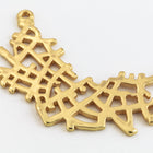 31mm Matte Gold Abstract Centerpiece Connector with 2 Loops #MFA219-General Bead