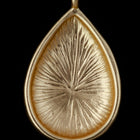 12mm x 20mm Matte Gold Faceted Teardrop Setting/Pendant #MFA222-General Bead