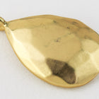 12mm x 20mm Matte Gold Faceted Teardrop Setting/Pendant #MFA222-General Bead