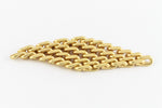 40mm x 11mm Matte Gold Flexible Diamond Connector #MFA223-General Bead